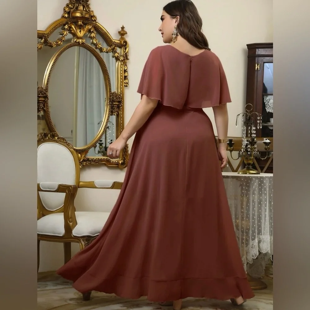 Wrap Ruffled Dress - Picture 2 of 3